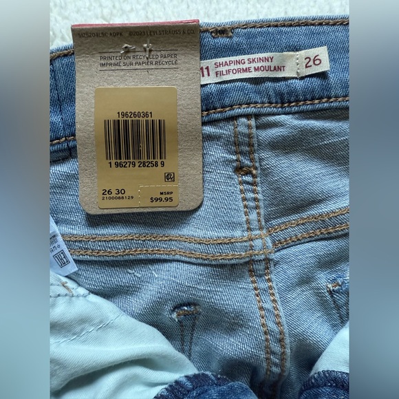 Women's Levi's 311 Shaping Skinny Jeans - Picture 3 of 11